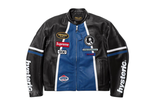 Supreme x Hysteric Glamour Vanson Leather Jacket 'Black' (FW24) – authenticated on KLEKT