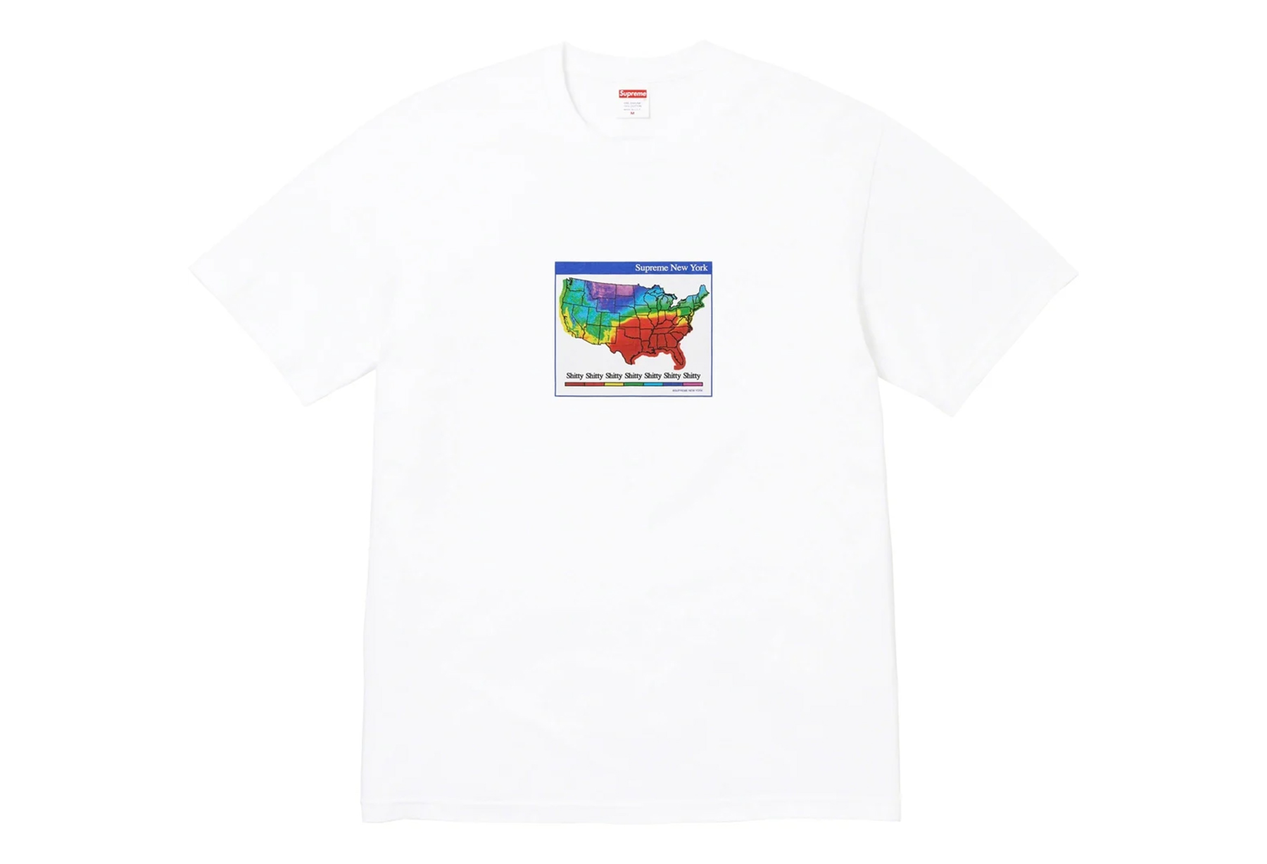 Supreme Weather Tee White (FW23) WHITE sneaker – authenticated on KLEKT