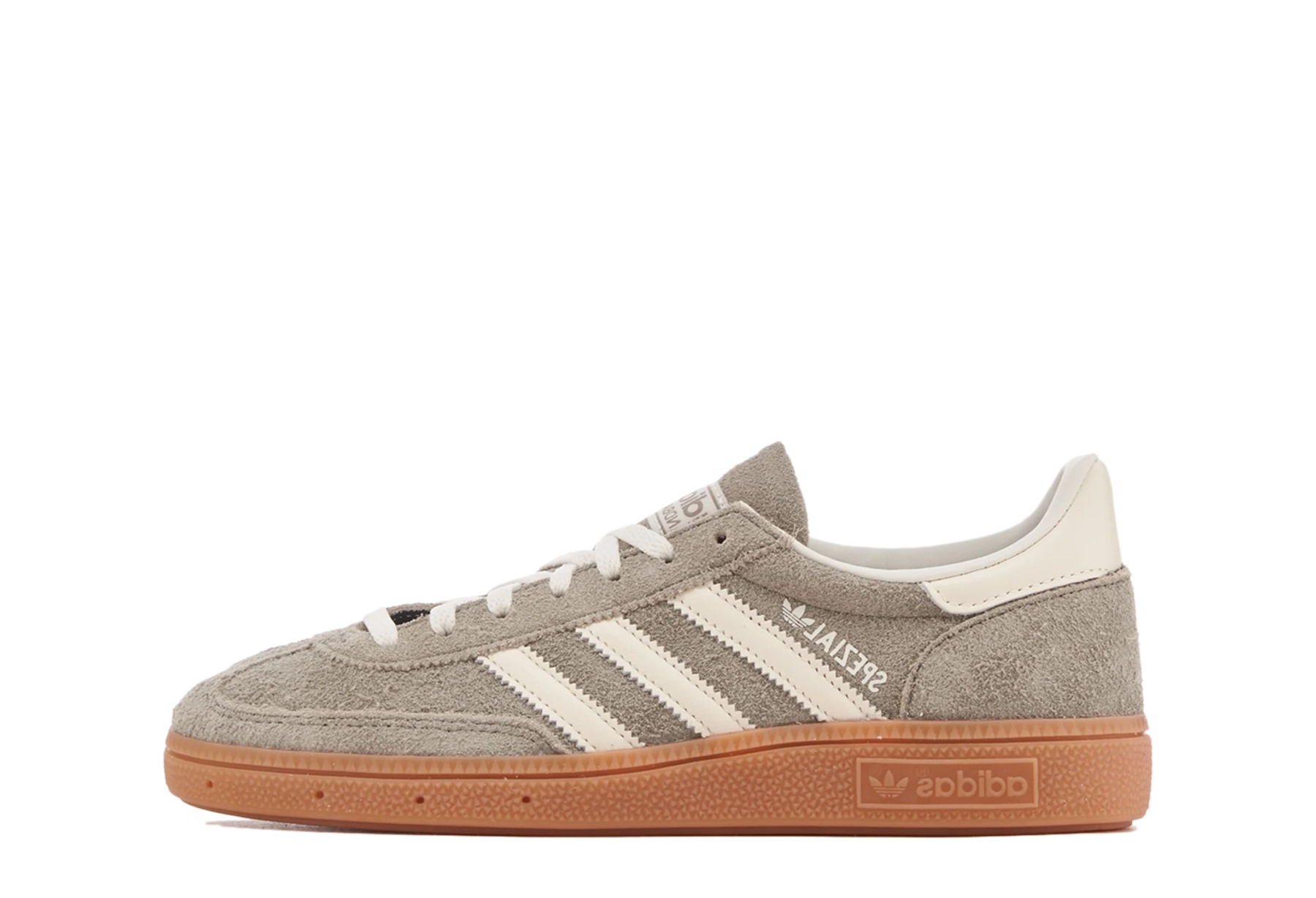 Adidas Handball Spezial WMNS 'Pebble' (2024) Pebble/Off White/Gum sneaker – authenticated on KLEKT