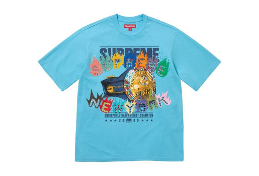 Supreme Undisputed S/S Top 'Blue' (FW26) – authenticated on KLEKT