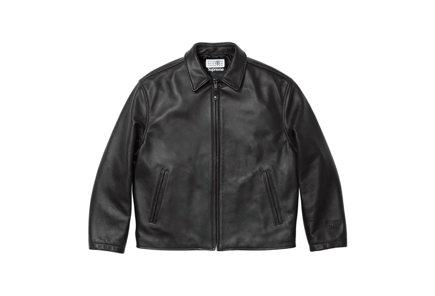 Supreme x MM6 Maison Margiela Schott Eagle Leather Jacket' (SS26) BLACK sneaker – authenticated on KLEKT