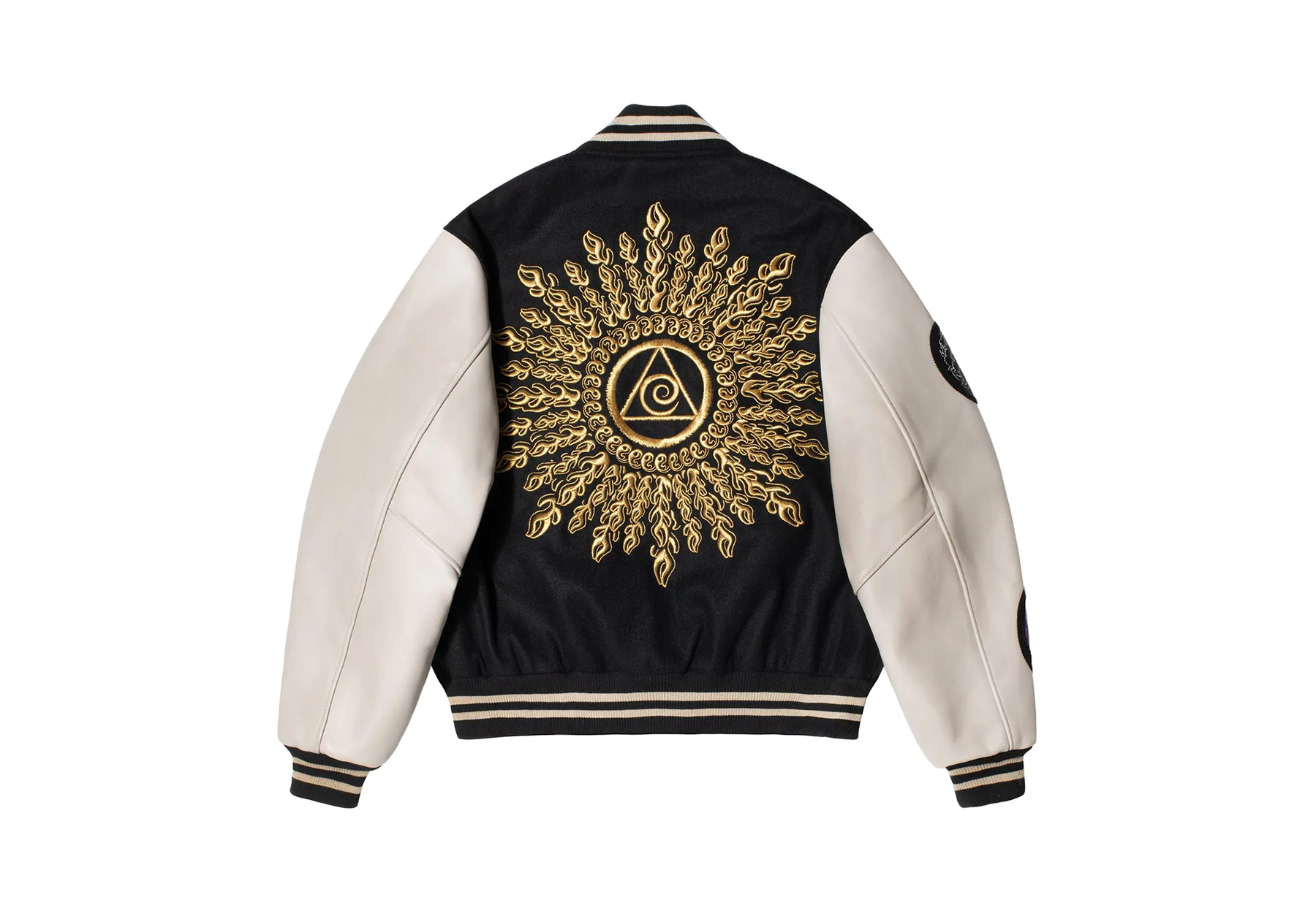 Stussy x Dries Van Noten Varsity Jacket (FW22) BLACK/WHITE sneaker – authenticated on KLEKT