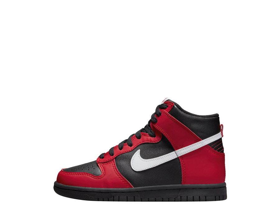 Nike High GS Black Red (2022) Black/University Red/White sneaker – authenticated on KLEKT