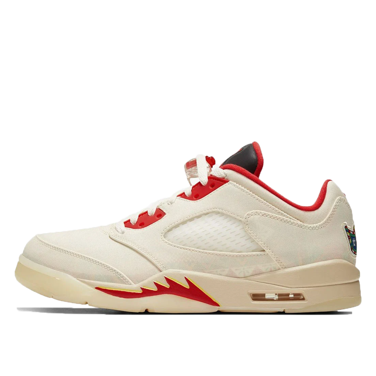 Air Jordan 5 Low 'Chinese New Year Sail Chile Red' (2021) sneaker – authenticated on KLEKT