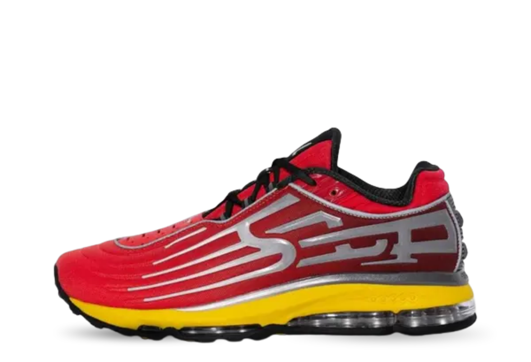 Nike x Supreme Air Max 2001 Air Ecstasy 'University Red Speed Yellow' (2026) UNIVERSITY RED/SPEED YELLOW sneaker – authenticated on KLEKT