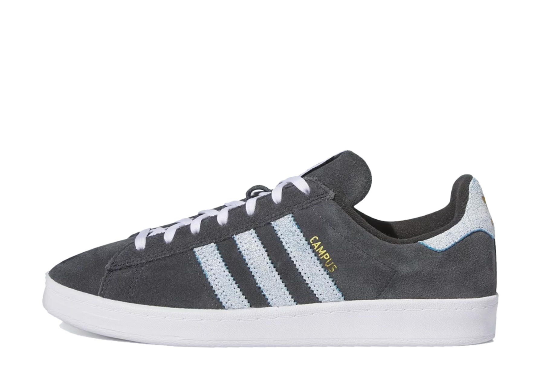Adidas Campus ADV 'Carbon' (2024) Carbon/Cloud White/Light Blue sneaker – authenticated on KLEKT