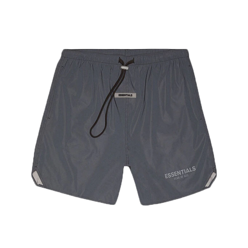 Fear Of God ESSENTIALS Volley Shorts Black Reflective (FW20)
