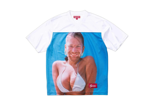 Supreme x Aphex Twin Football Jersey 'White' (SS25) – authenticated on KLEKT