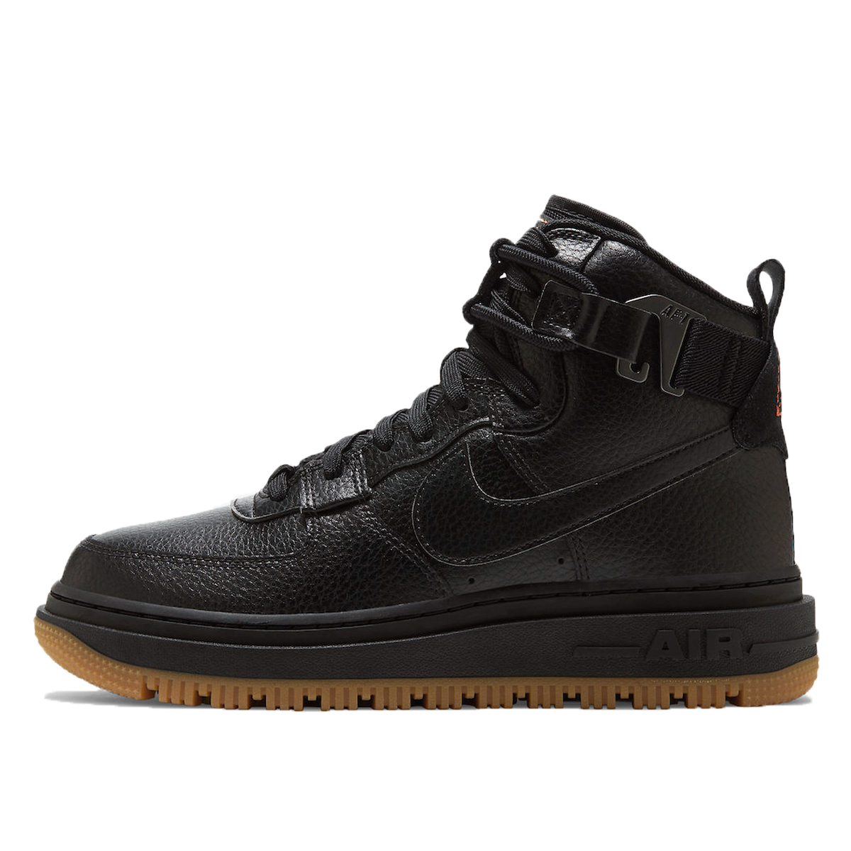 Nike Air Force 1 High Utility 2.0 'Black Gum' (2021) BLACK/SUMMIT WHITE-ORANGE-GUM RED BROWN sneaker – authenticated on KLEKT