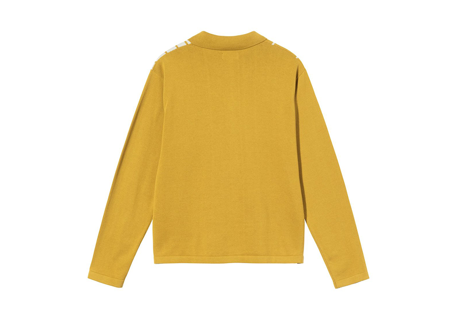 Stussy Striped Knit Shirt Mustard (FW21) MUSTARD sneaker – authenticated on KLEKT