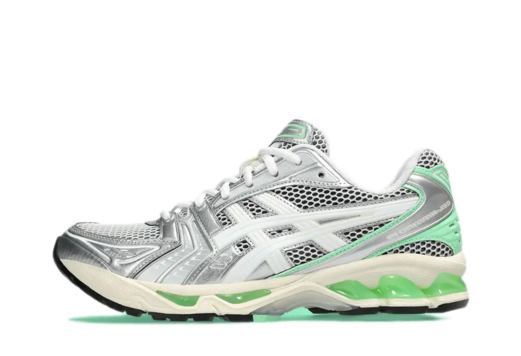 Asics Gel-Kayano 14 'Silver Lime' (2025) SILVER/LIME sneaker – authenticated on KLEKT