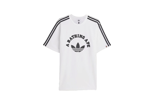 Adidas x BAPE T-Shirt 'White' (2025)