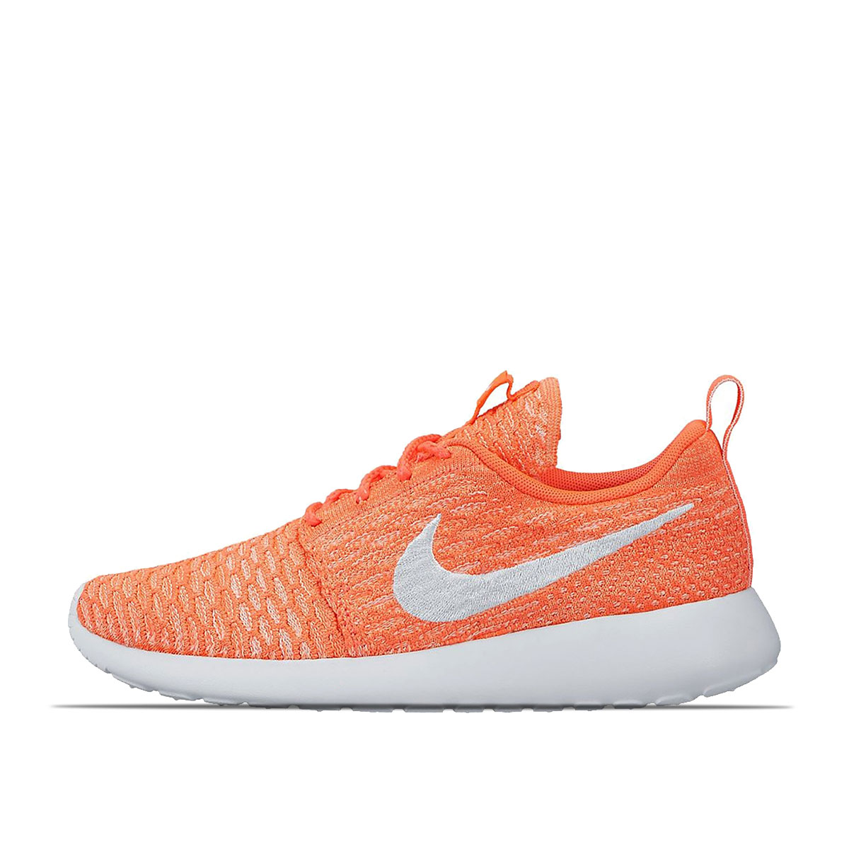 Nike WMNS Rosherun Flyknit Hot Lava White (2015) Hot Lava/White-Sunset Glow sneaker – authenticated on KLEKT