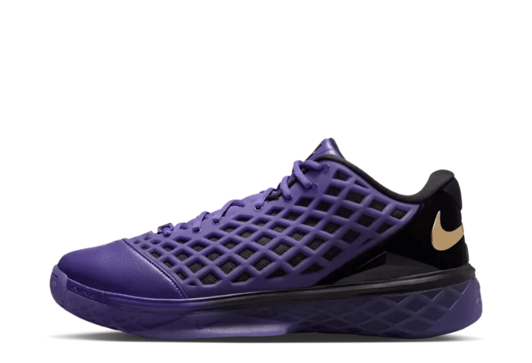 Nike x FC Barcelona Kobe 3 Low Protro 'Black and Electric Purple' (2026) BLACK/METALLIC GOLD-ELECTRO PURPLE sneaker – authenticated on KLEKT