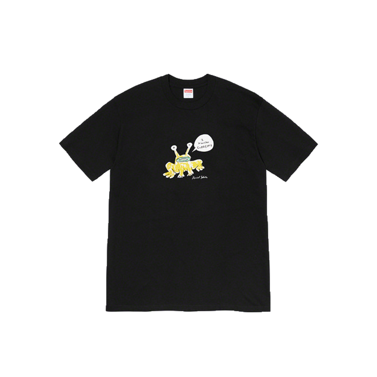 Supreme x Daniel Johnston Frog Tee Black (SS20) sneaker – authenticated on KLEKT