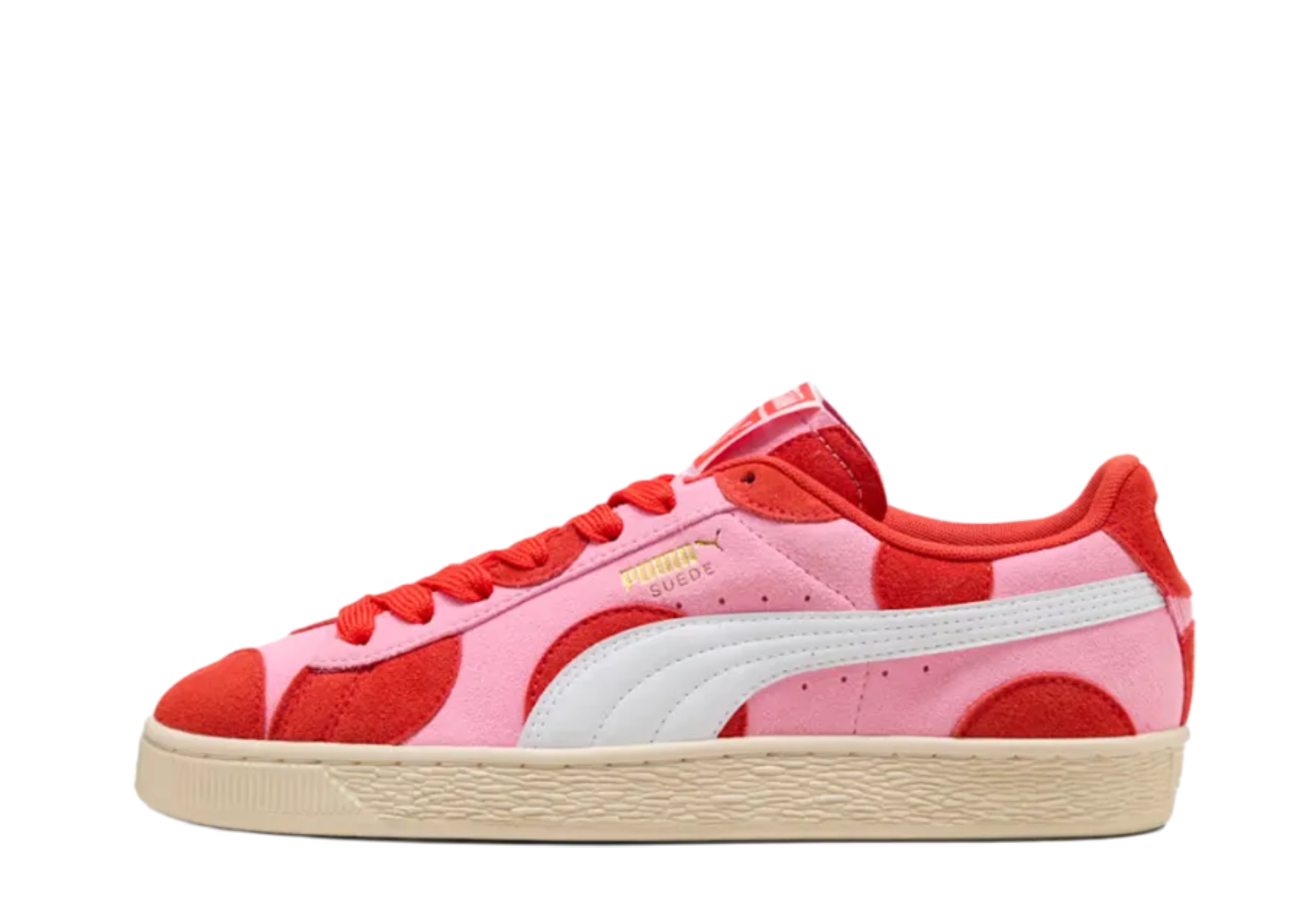 Puma Suede Printed 'Pink Lilac/PUMA Red' (2026)