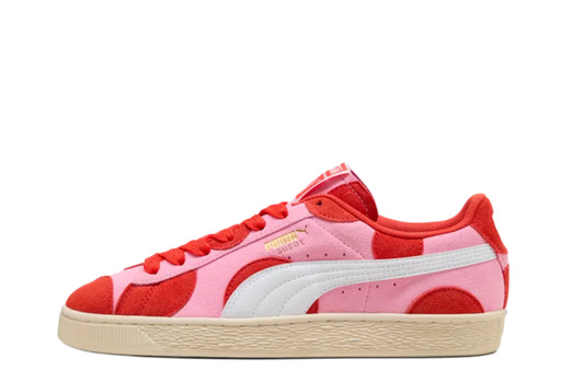 Puma Suede Printed 'Pink Lilac/PUMA Red' (2026)