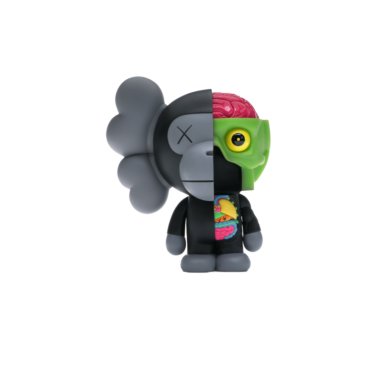 Kaws Bape Dissected Milo Vinyl Figure Black (2011) BLACK sneaker – authenticated on KLEKT