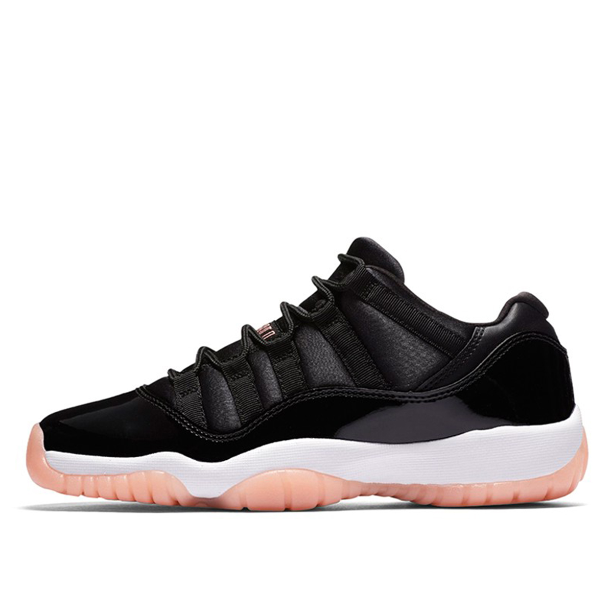 Air Jordan 11 Retro Low Black Bleached Coral (GS) sneaker – authenticated on KLEKT