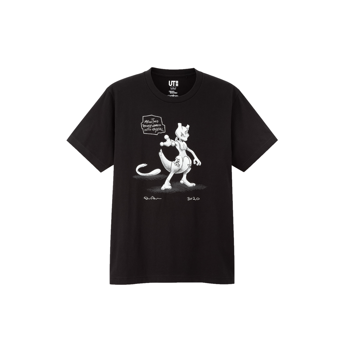 Daniel Arsham Daniel Arsham x Pokemon Mewtwo UT SS Graphic T-Shirt (SS20) sneaker – authenticated on KLEKT