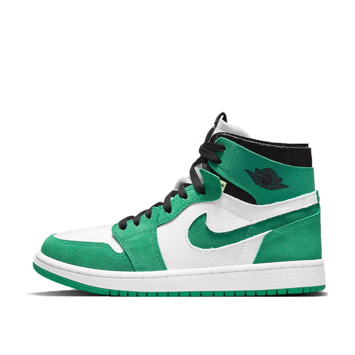 Air Jordan 1 Zoom Air CMFT WMNS 'Lucky Bull' (2021) STADIUM GREEN/BLACK/WHITE sneaker – authenticated on KLEKT