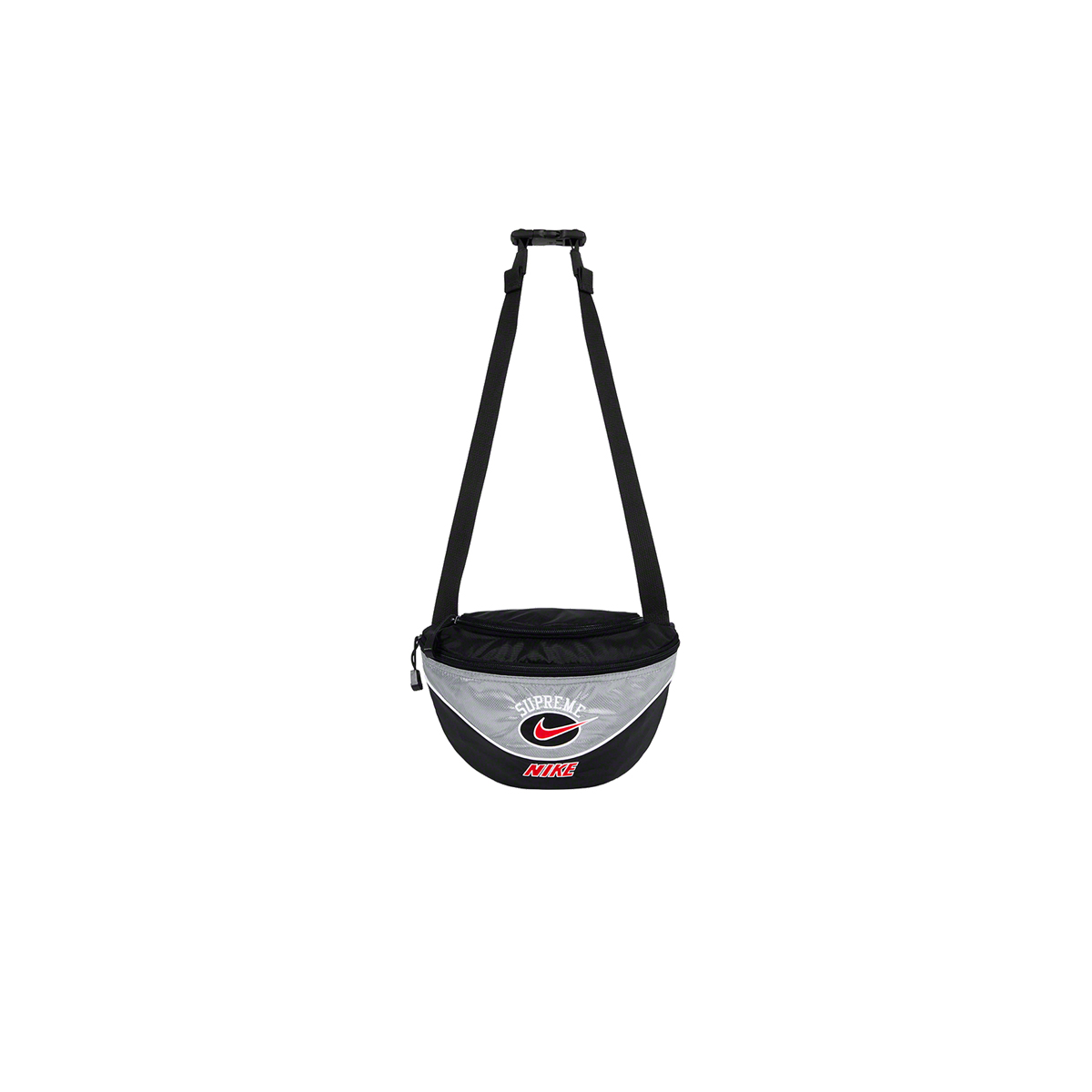 Supreme x Nike Shoulder Bag Silver (SS19) Silver sneaker – authenticated on KLEKT