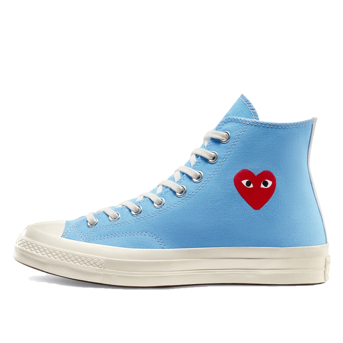 Converse Chuck Taylor All-Star 70s Hi Comme des Garcons Play Bright Blue (2020) sneaker – authenticated on KLEKT