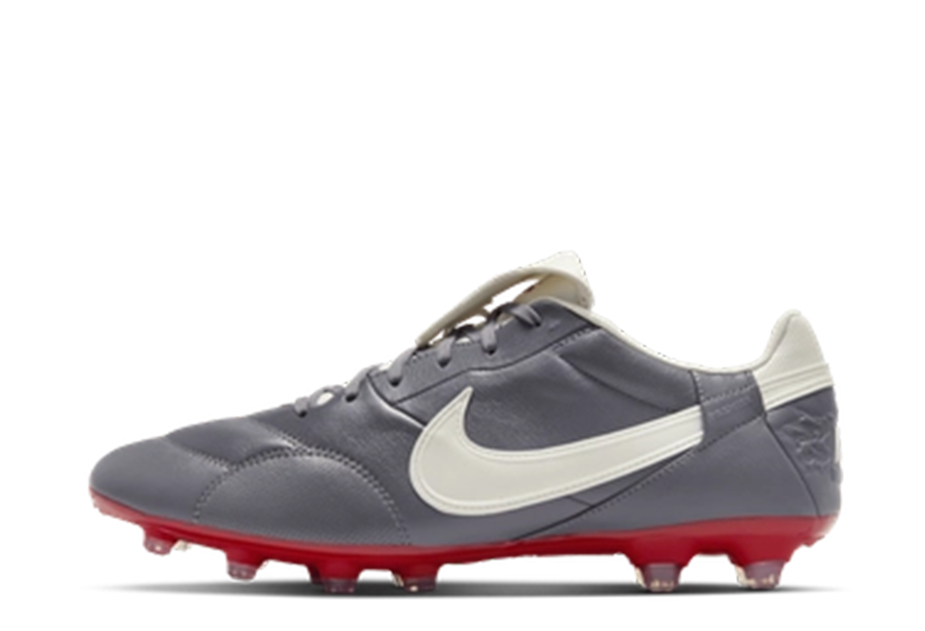Nike Premier 3 'Light Graphite' - Firm Ground (2025) Light Graphite/Varsity Red/Metallic/Summit White sneaker – authenticated on KLEKT