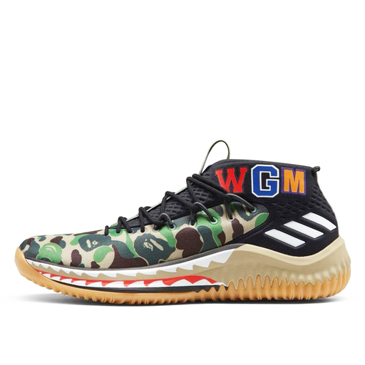 Adidas x Bape Dame IV 4 'Green Camo' (2018)