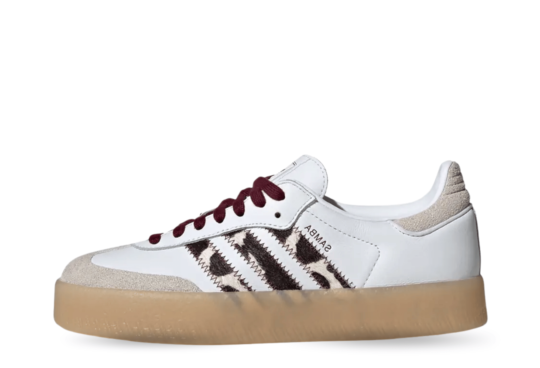 Adidas Sambae WMNS 'Print White Red' (2026) WHITE/MAROON sneaker – authenticated on KLEKT