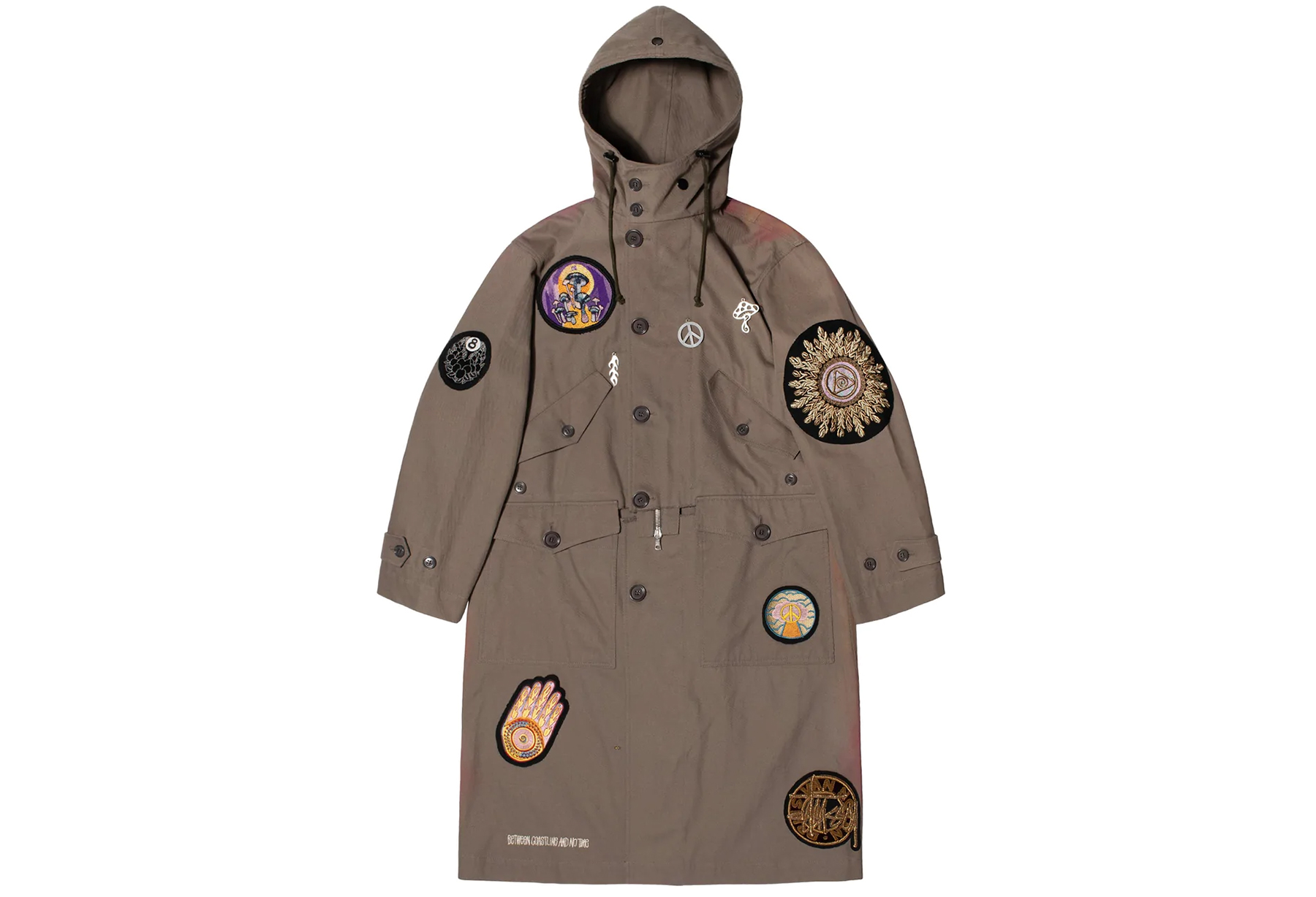 Stussy x Dries Van Noten Military Parka (FW22) BROWN sneaker – authenticated on KLEKT