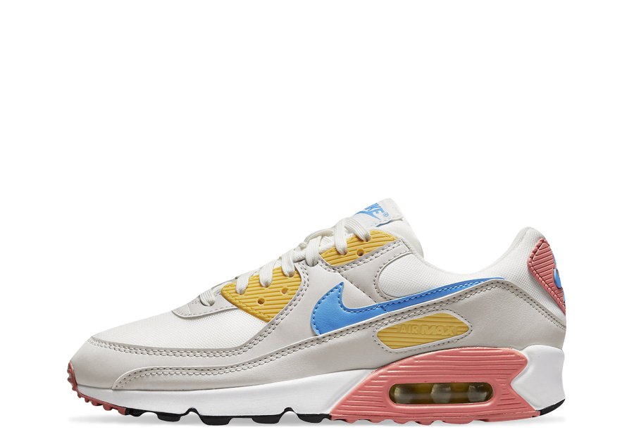 Nike Air Max 90 Grey Multi (2022) White/Grey/Pink/Blue/Yellow  sneaker – authenticated on KLEKT