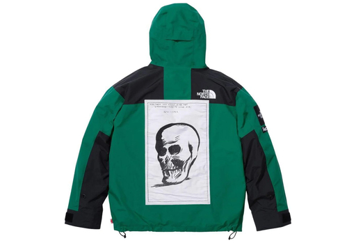 The North Face x Supreme Mountain Jacket 'Green' (FW24) – authenticated on KLEKT