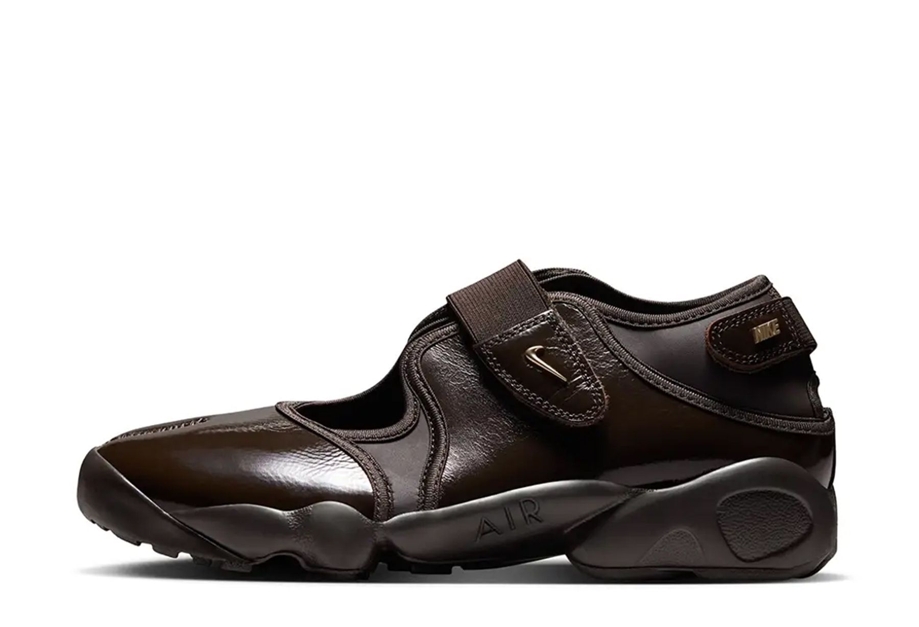 Nike Air Rift Luxury Leather Velvet WMNS 'Brown' (2026) BLUE sneaker – authenticated on KLEKT