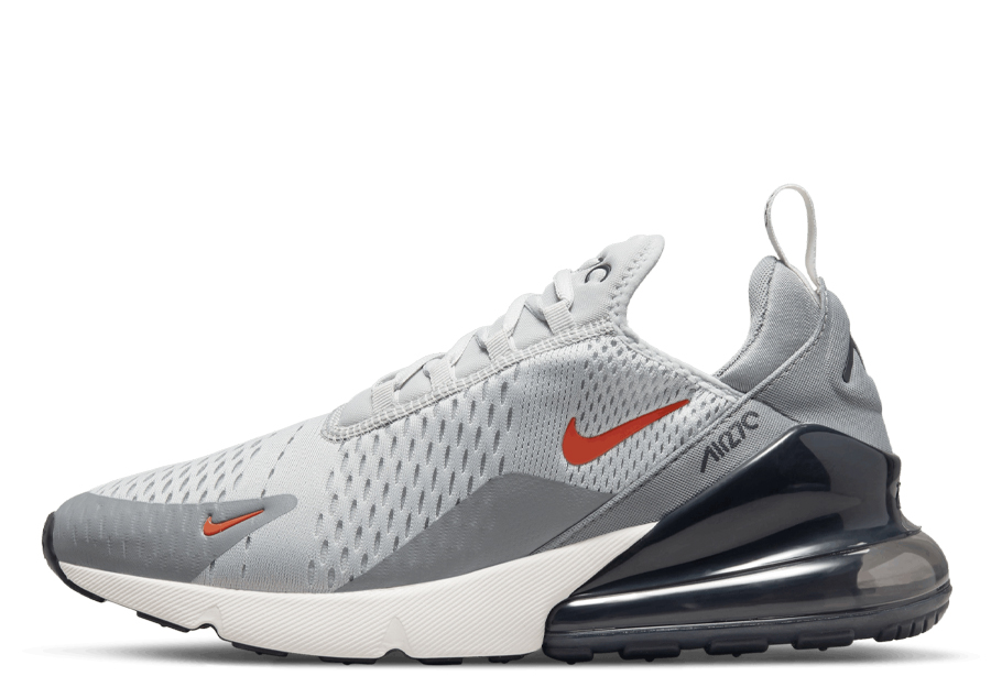Nike Air Max 270 Grey Fog (2022) grey/white/red sneaker – authenticated on KLEKT