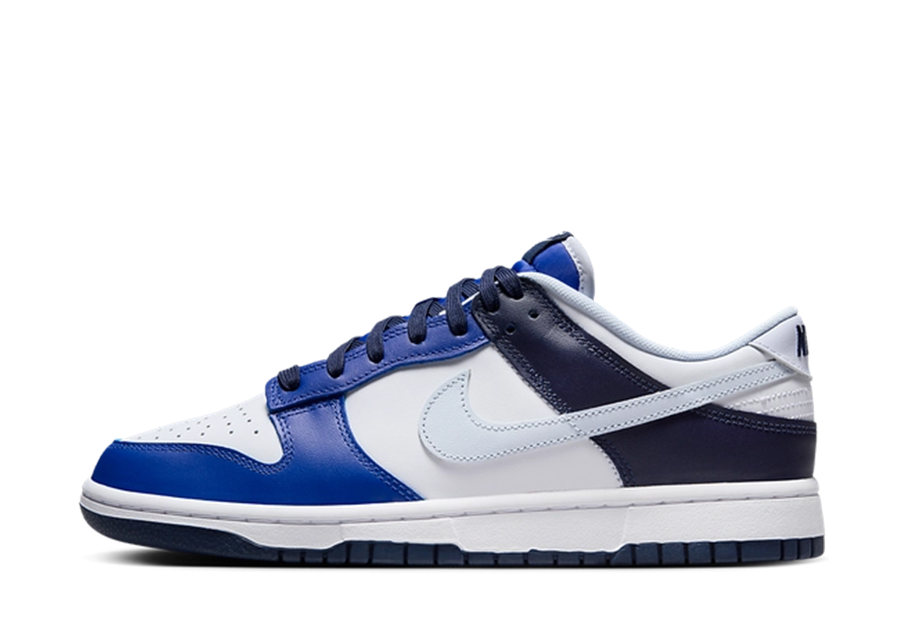 Nike Dunk Low 'Game Royal Navy' (2023) White/Football Grey/Game Royal sneaker – authenticated on KLEKT