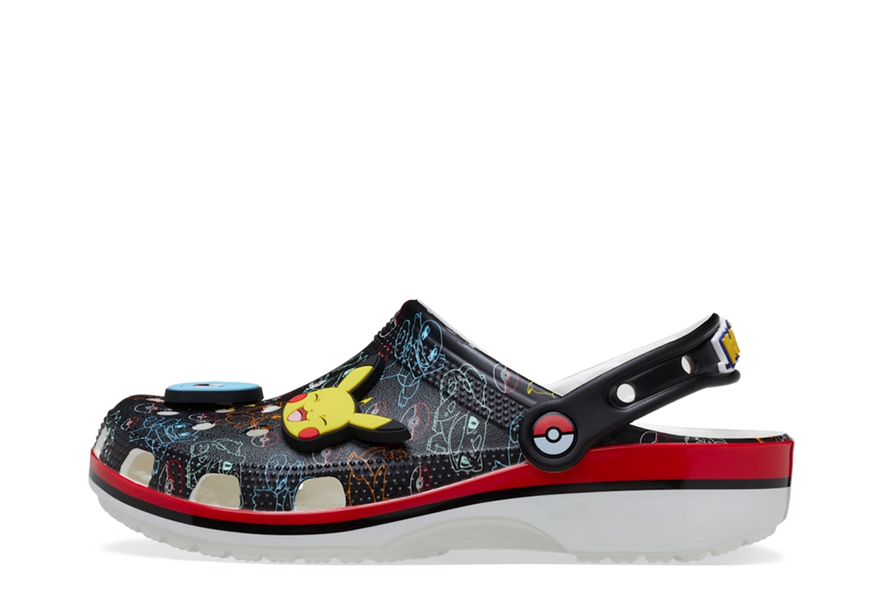 Crocs x Pokémon Classic Clog 'Starters' (2025) BLACK sneaker – authenticated on KLEKT