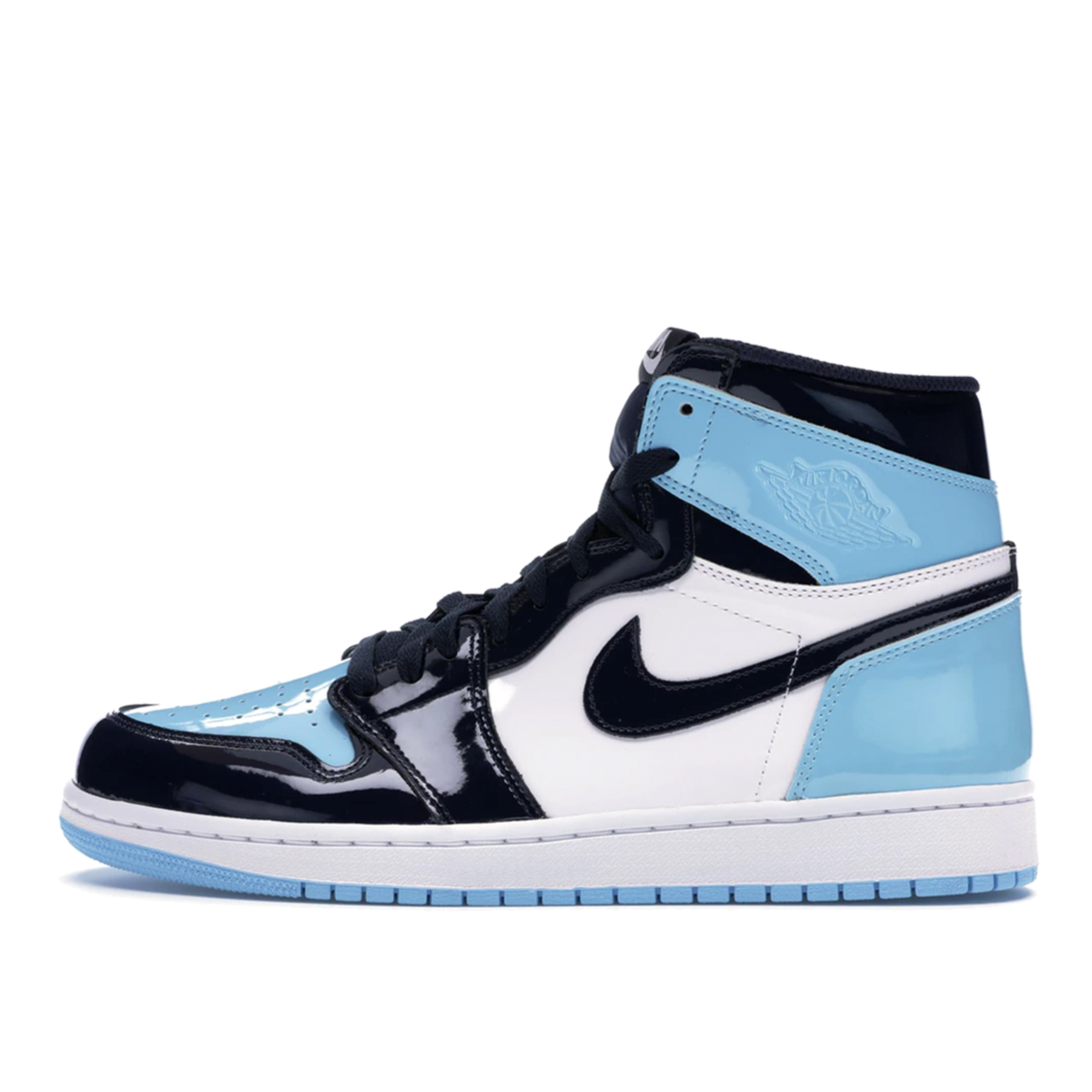 Air Jordan WMNS 1 High OG 'Blue Chill' (Patent UNC) (2019) sneaker – authenticated on KLEKT