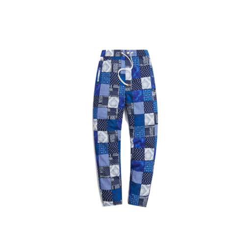 Kith Indigo Patchwork Stryker Pant Navy/Multi (SS20)