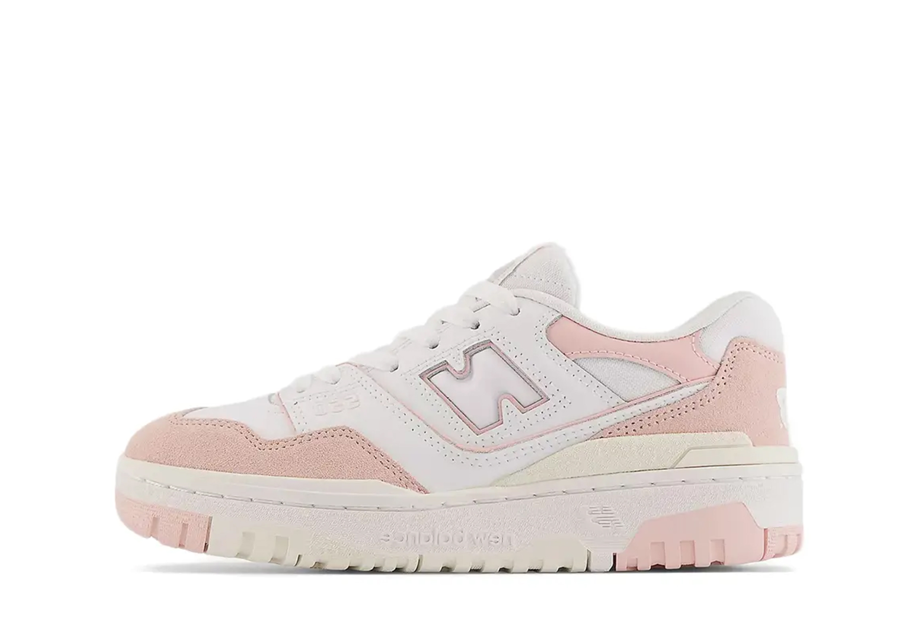 New Balance 550 GS White Pink Sand (2023) WHITE/PINK/SAND sneaker – authenticated on KLEKT