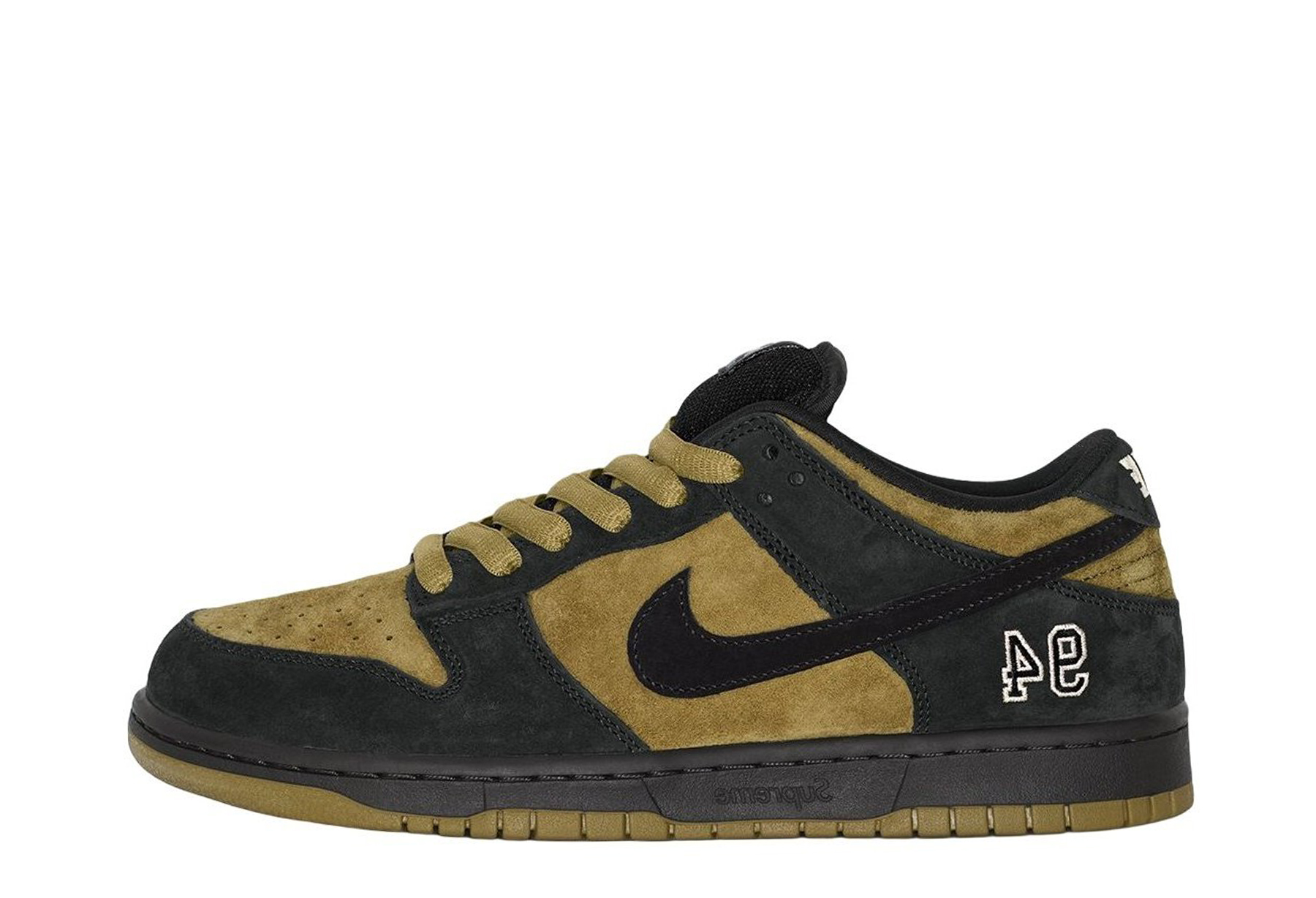 Nike SB x Supreme Dunk Low 'Camper Green' (2025) Camper Green/Camper Green-Black sneaker – authenticated on KLEKT