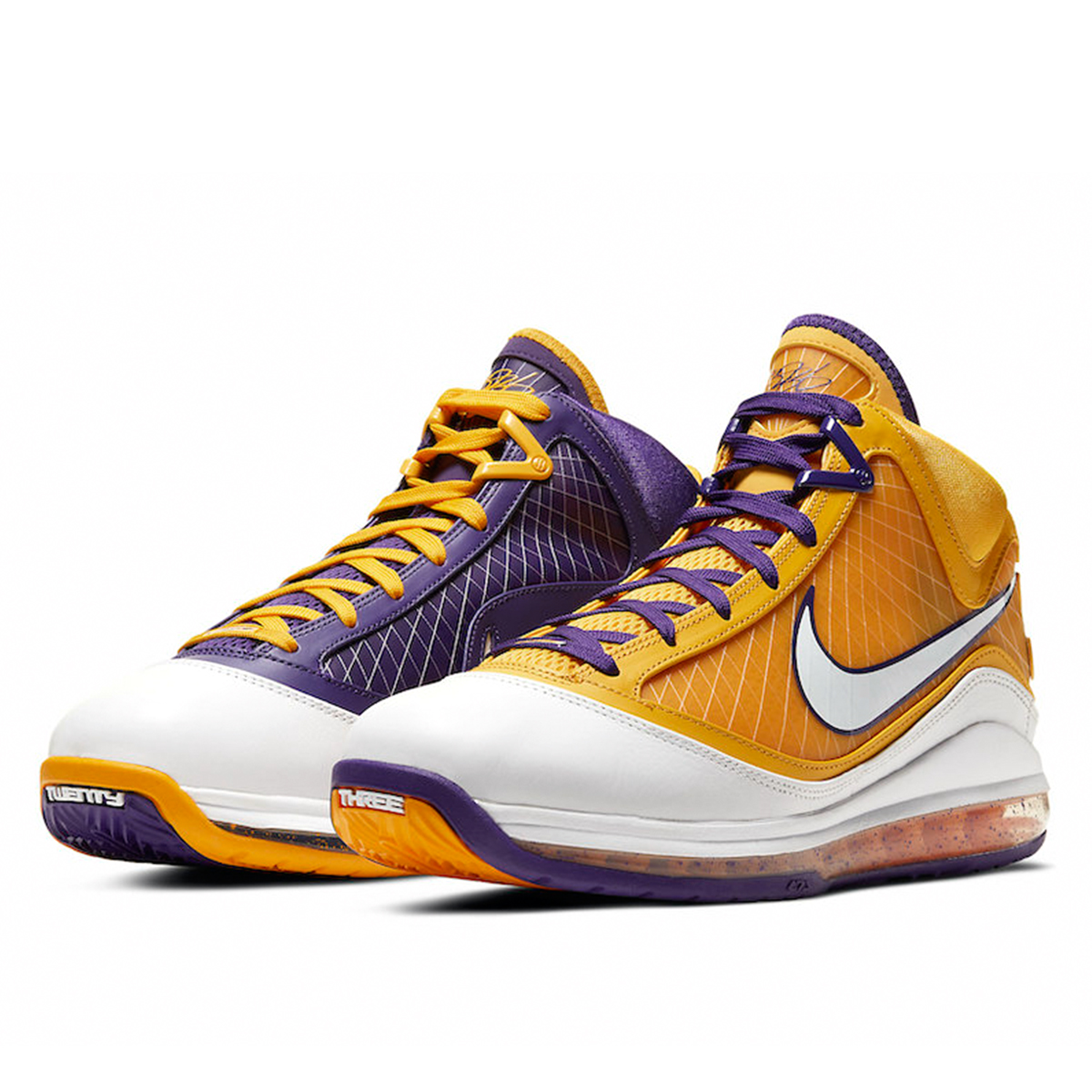 Nike LeBron VII 7 'Lakers' (Media Day) (2020) sneaker – authenticated on KLEKT