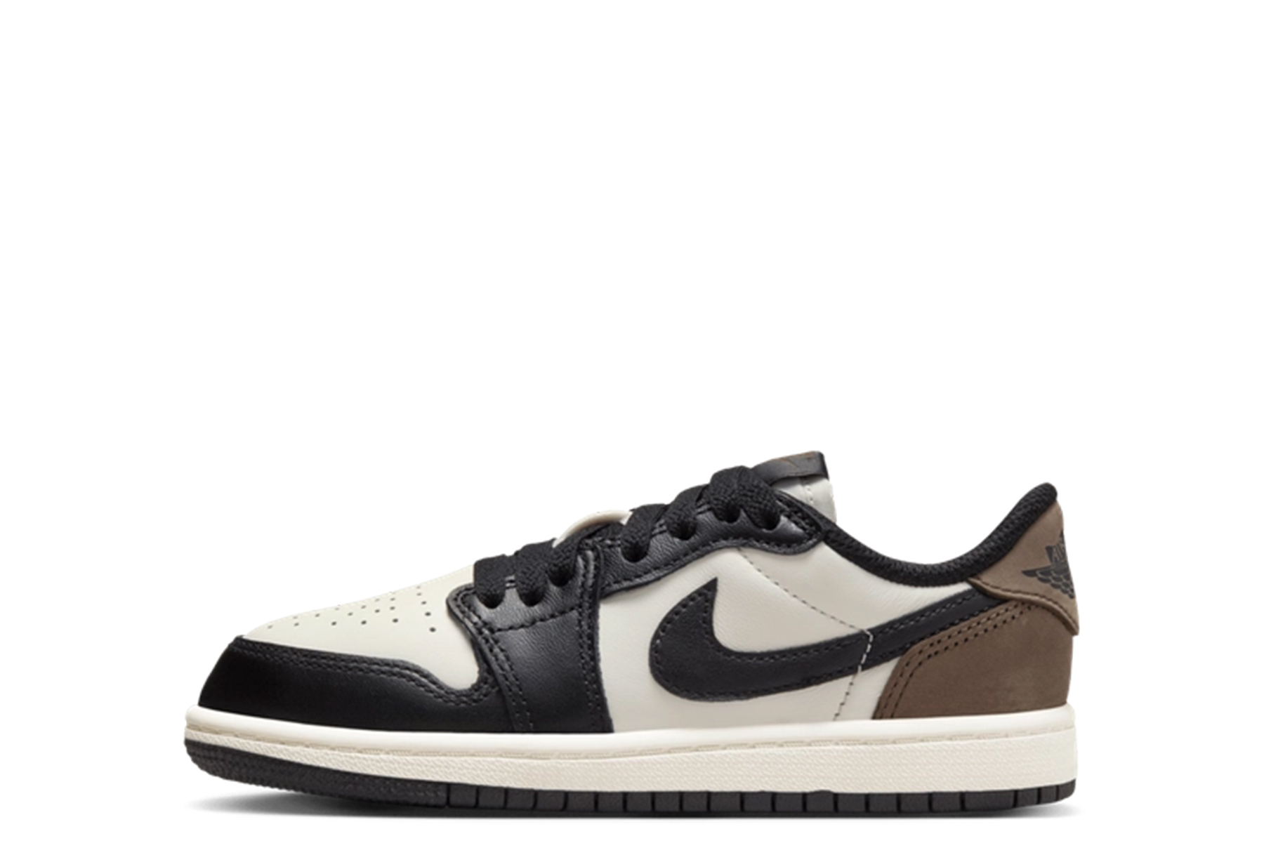 Air Jordan 1 Retro Low OG PS 'Mocha' (2024) White/Black/Dark Mocha sneaker – authenticated on KLEKT