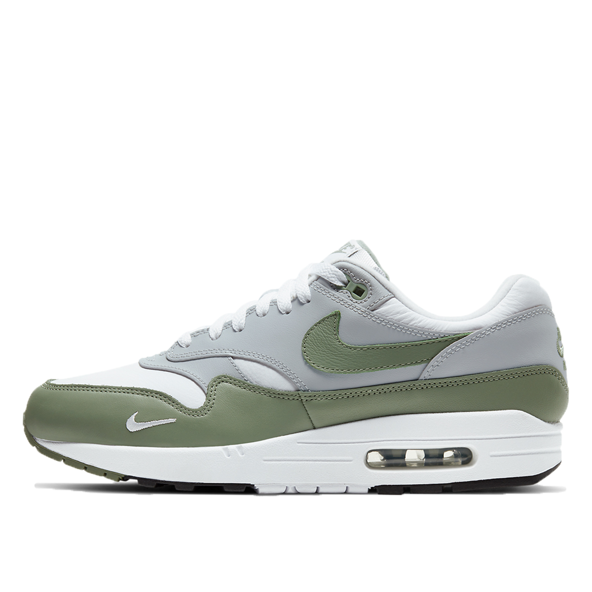 Nike Air Max 1 Spiral Sage (2020) WHITE/SPIRAL SAGE/WOLF GREY-BLACK sneaker – authenticated on KLEKT