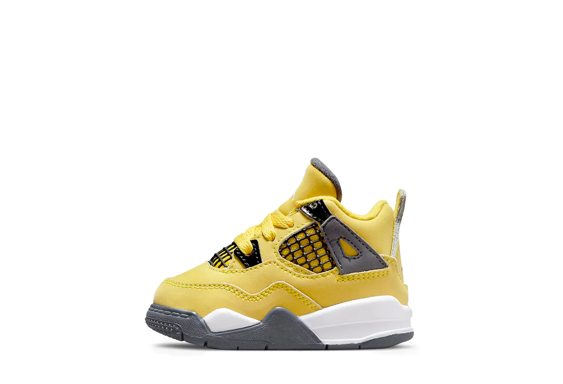 Air Jordan 4 Retro TD 'Lightning' (2021) TOUR YELLOW/WHITE-DARK BLUE GREY sneaker – authenticated on KLEKT