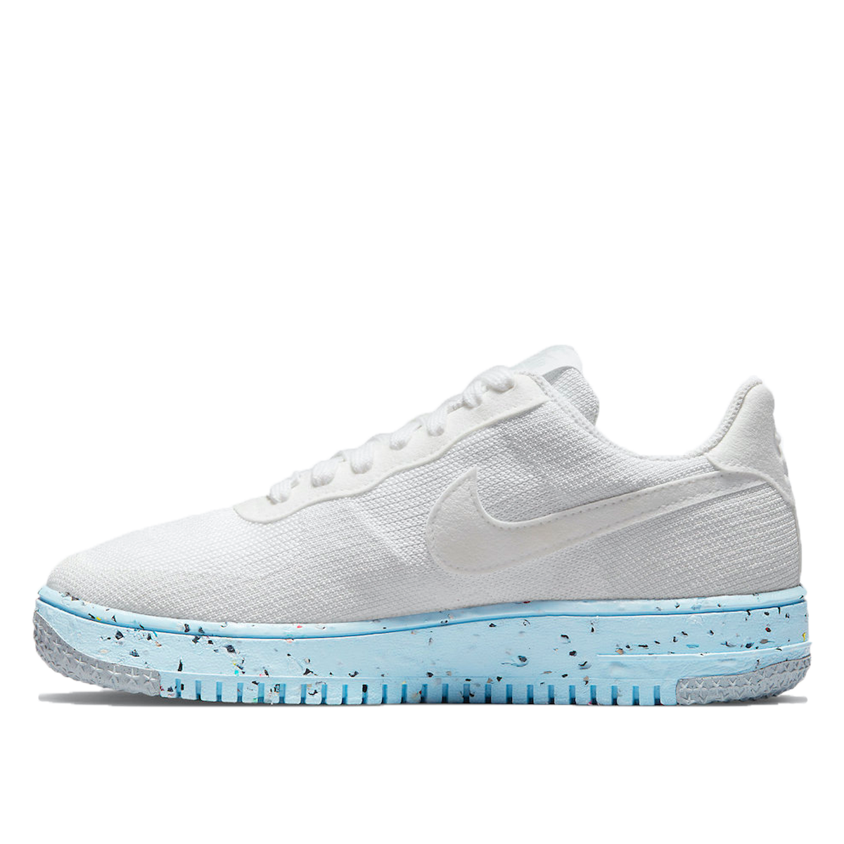 Nike Air Force 1 WMNS 'Crater FlyKnit' (2021) WHITE/PURE PLATINUM/WHITE sneaker – authenticated on KLEKT
