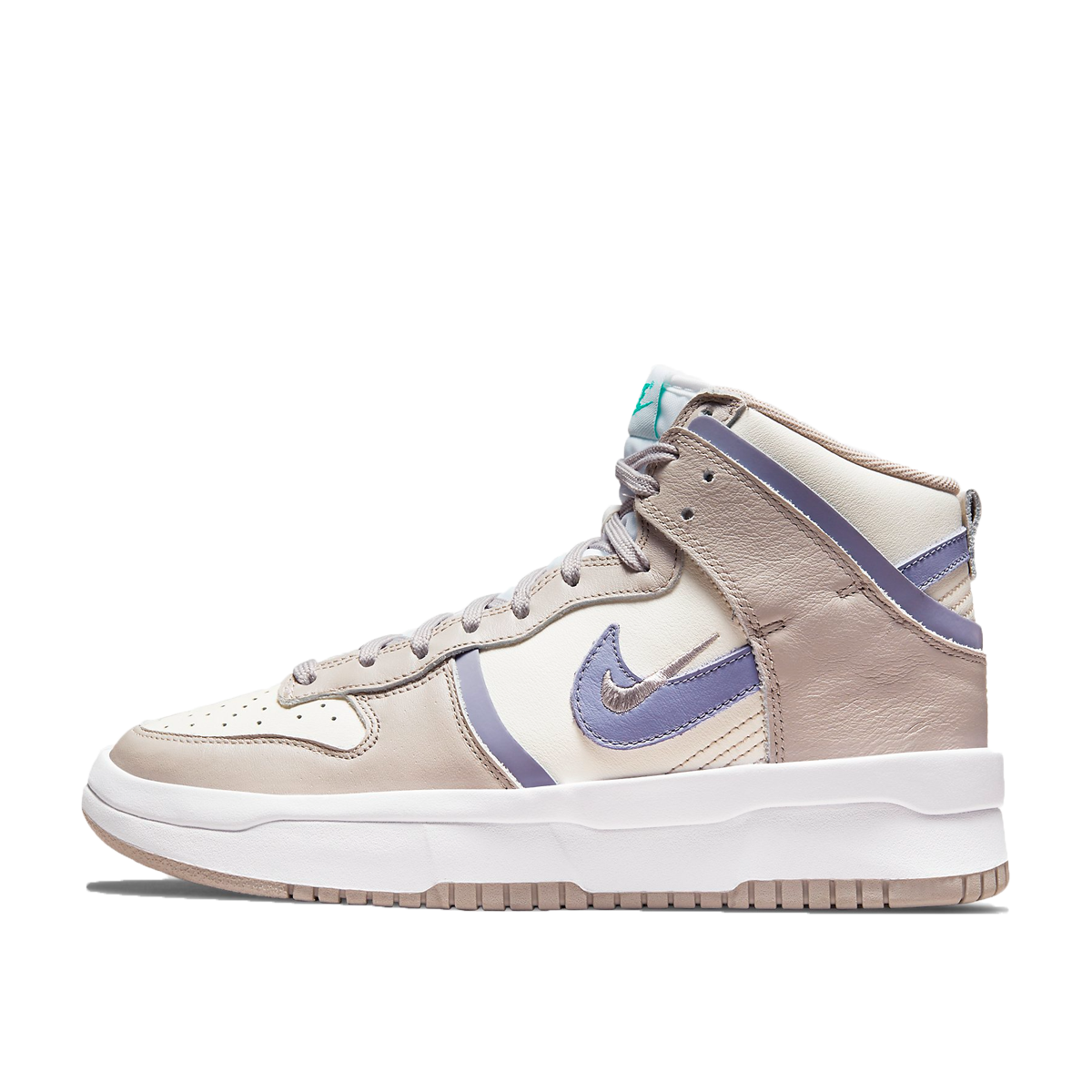 Nike Dunk High Rebel WMNS 'Iron Purple' (2021) SAIL/COLLEGE GREY/CLEAR EMERALD/IRON PURPLE sneaker – authenticated on KLEKT