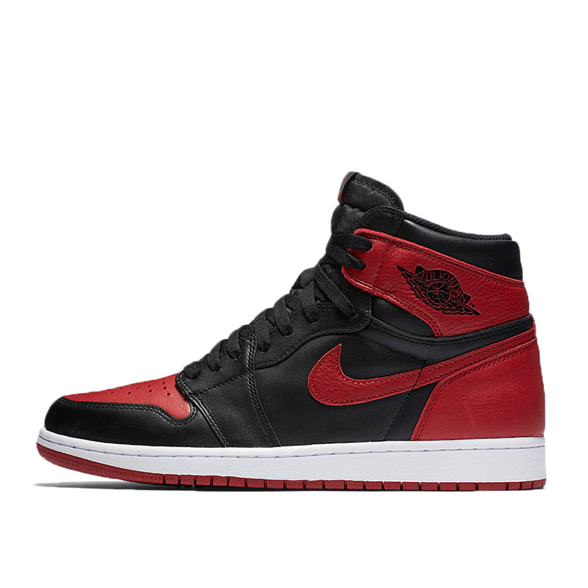 Air Jordan 1 Retro High Bred GS (2016) BLACK/VARSITY RED WHITE sneaker – authenticated on KLEKT