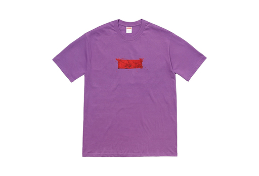 Supreme Ralph Steadman Box Logo Tee Purple (SS22)