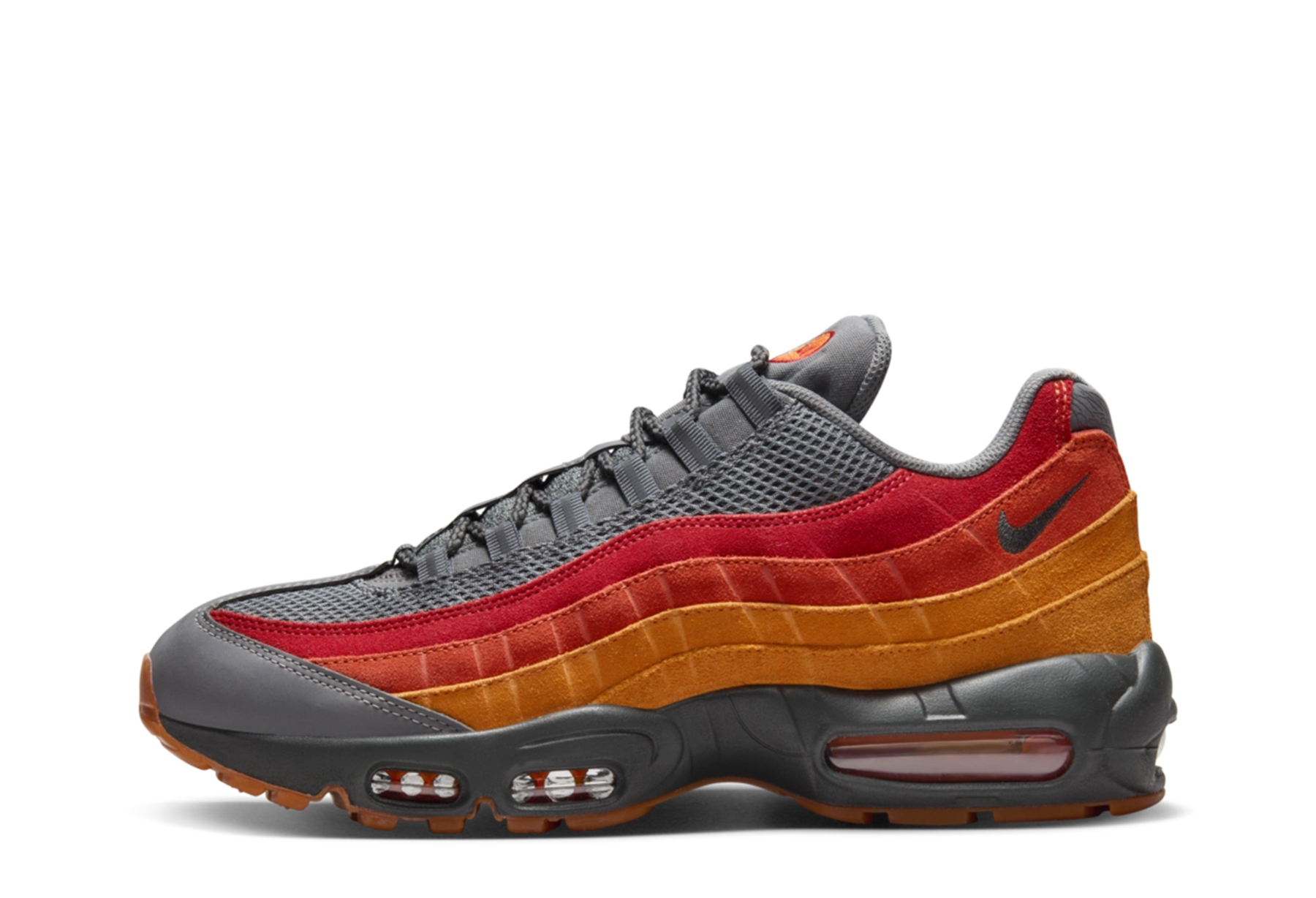 Nike Air Max 95 'Atlanta' (2024) Cool Grey/Anthracite/Total Orange/University Red sneaker – authenticated on KLEKT